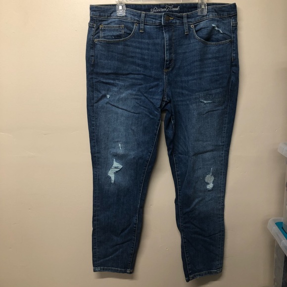 Universal Thread High Rise Skinny Jeans 18/34 R - Picture 7 of 8